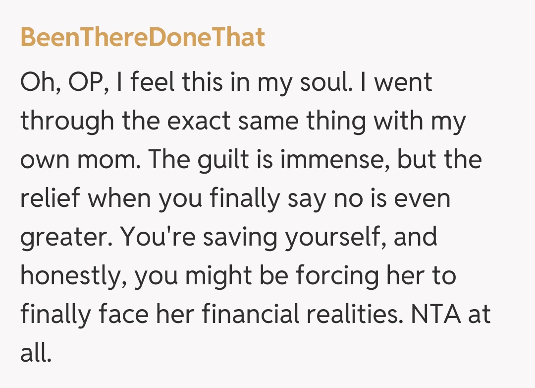 Comentariu de la BeenThereDoneThat