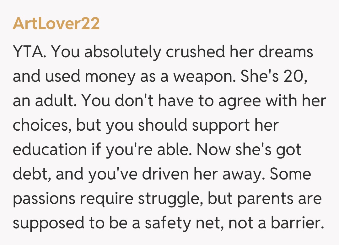 Comentariu de la ArtLover22