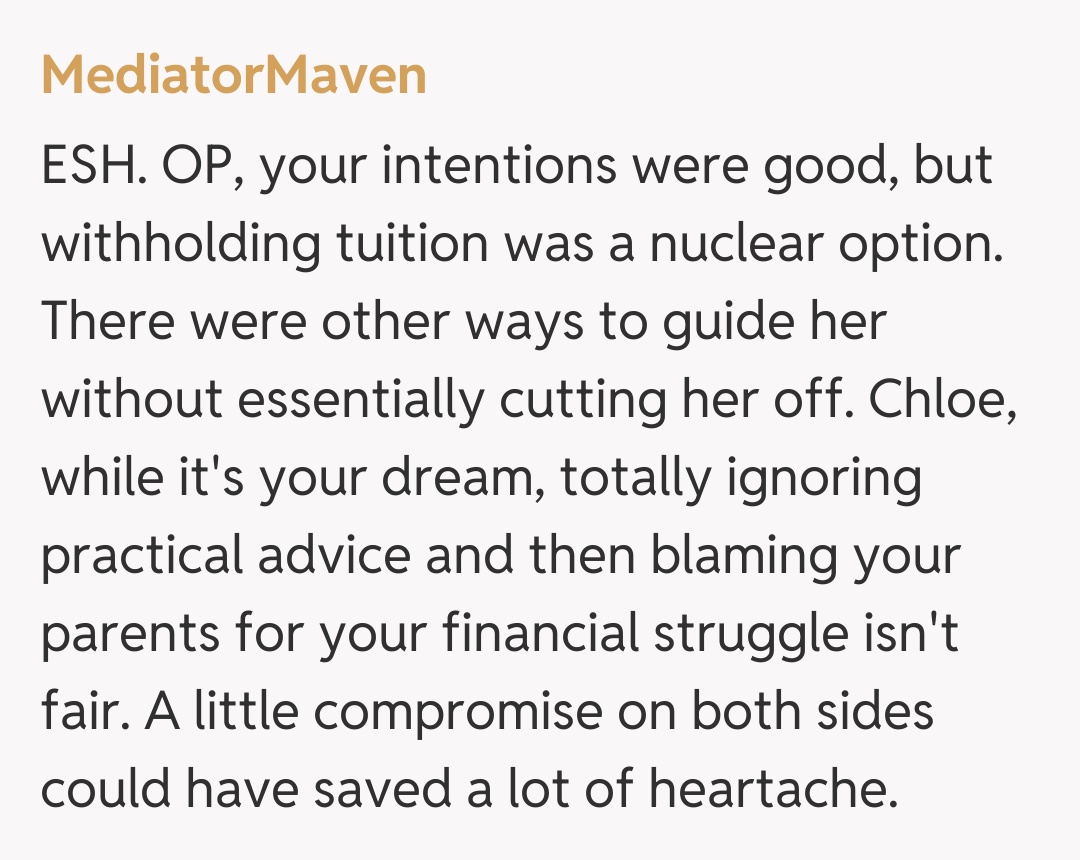 Comentariu de la MediatorMaven