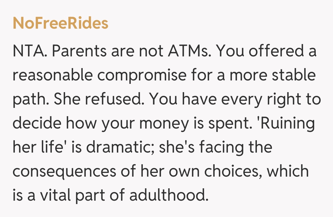 Comentariu de la NoFreeRides