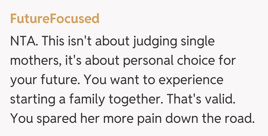 Comentariu de la FutureFocused