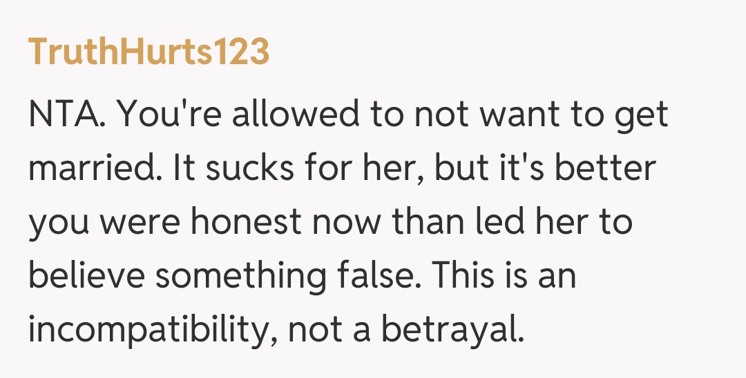 Comentariu de la TruthHurts123