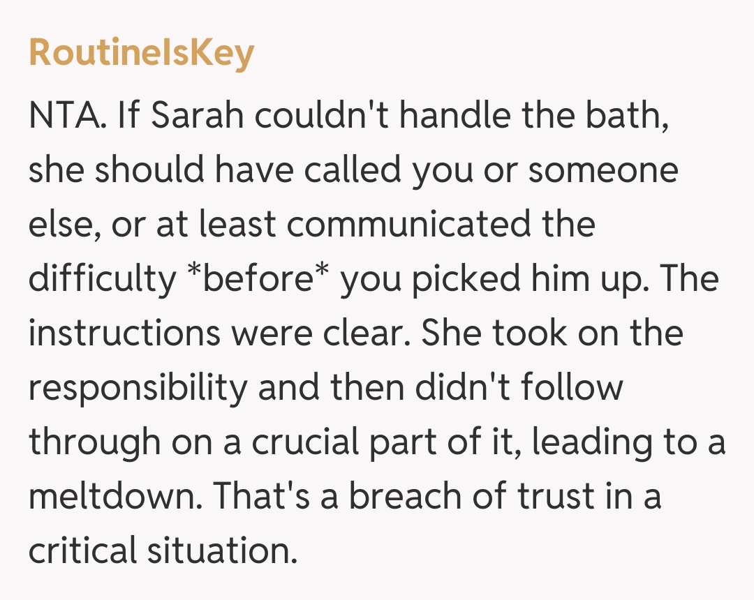 Comentariu de la RoutineIsKey