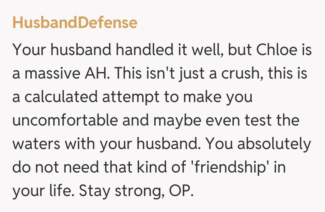 Comentariu de la HusbandDefense