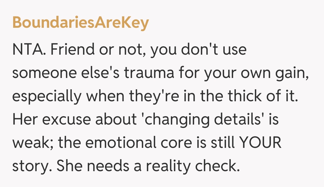 Comentariu de la BoundariesAreKey