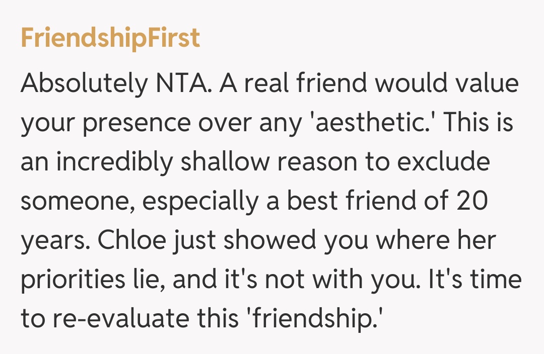 Comentariu de la FriendshipFirst