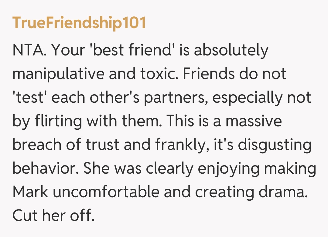 Comentariu de la TrueFriendship101