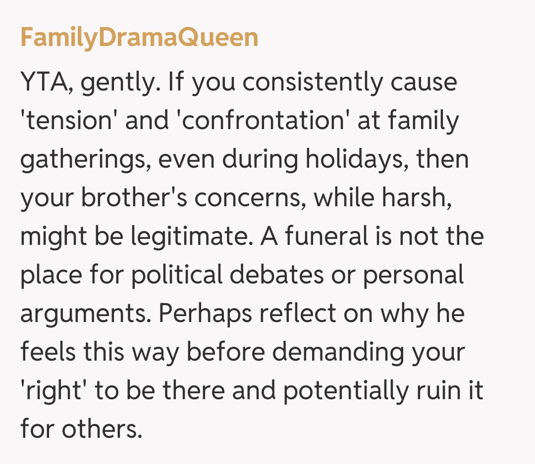 Comentariu de la FamilyDramaQueen