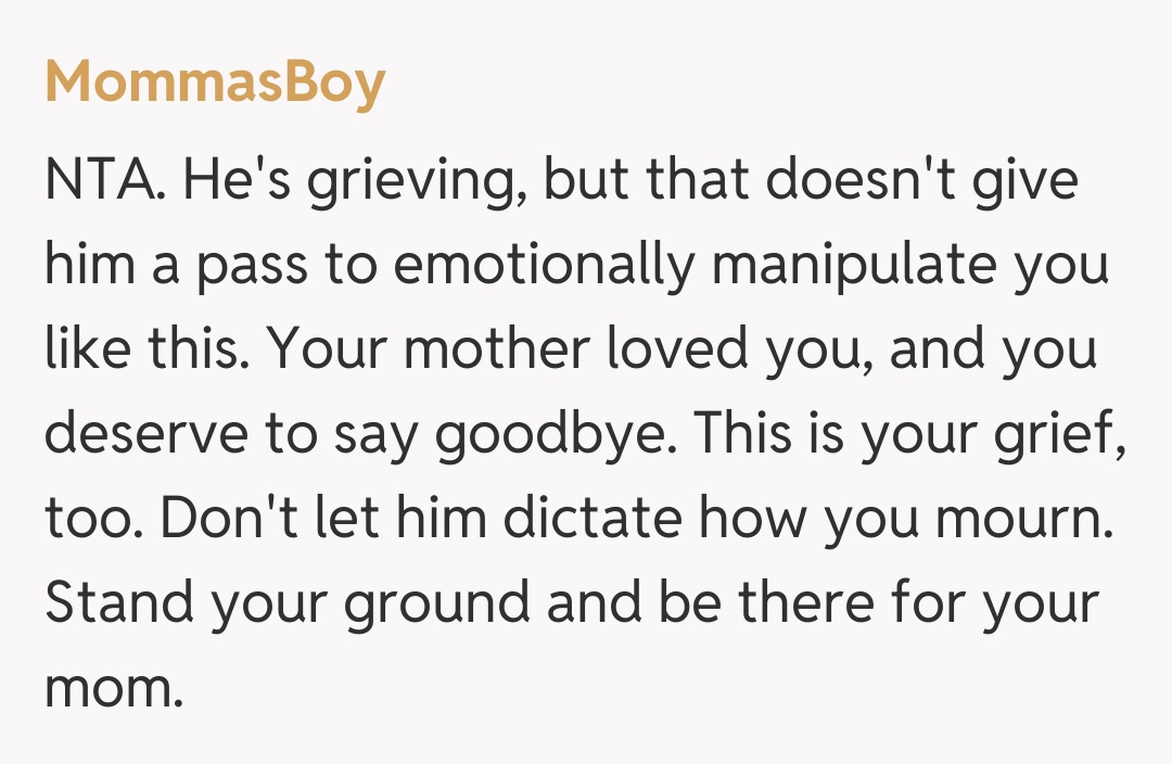 Comentariu de la MommasBoy