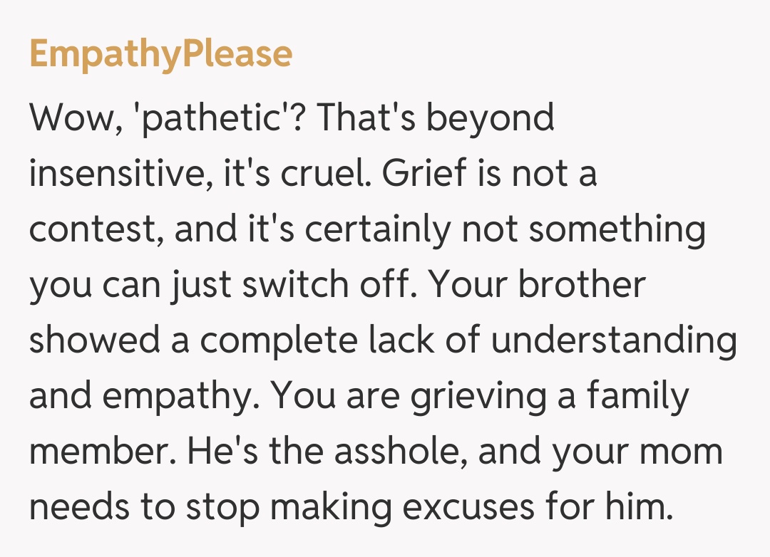 Comentariu de la EmpathyPlease