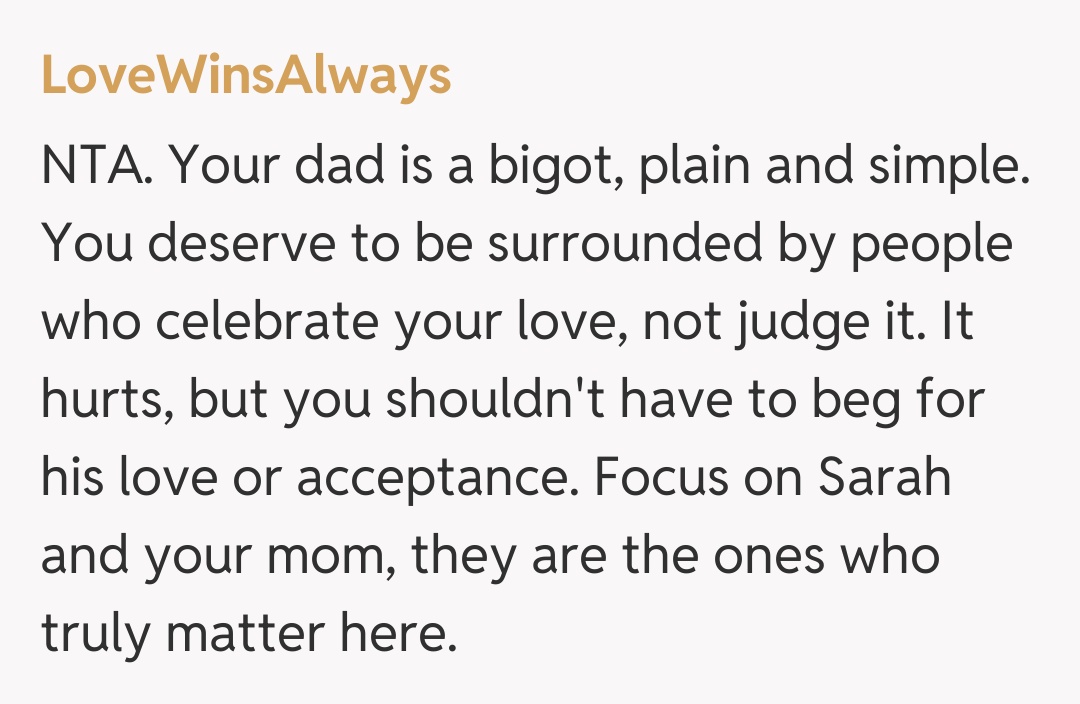 Comentariu de la LoveWinsAlways