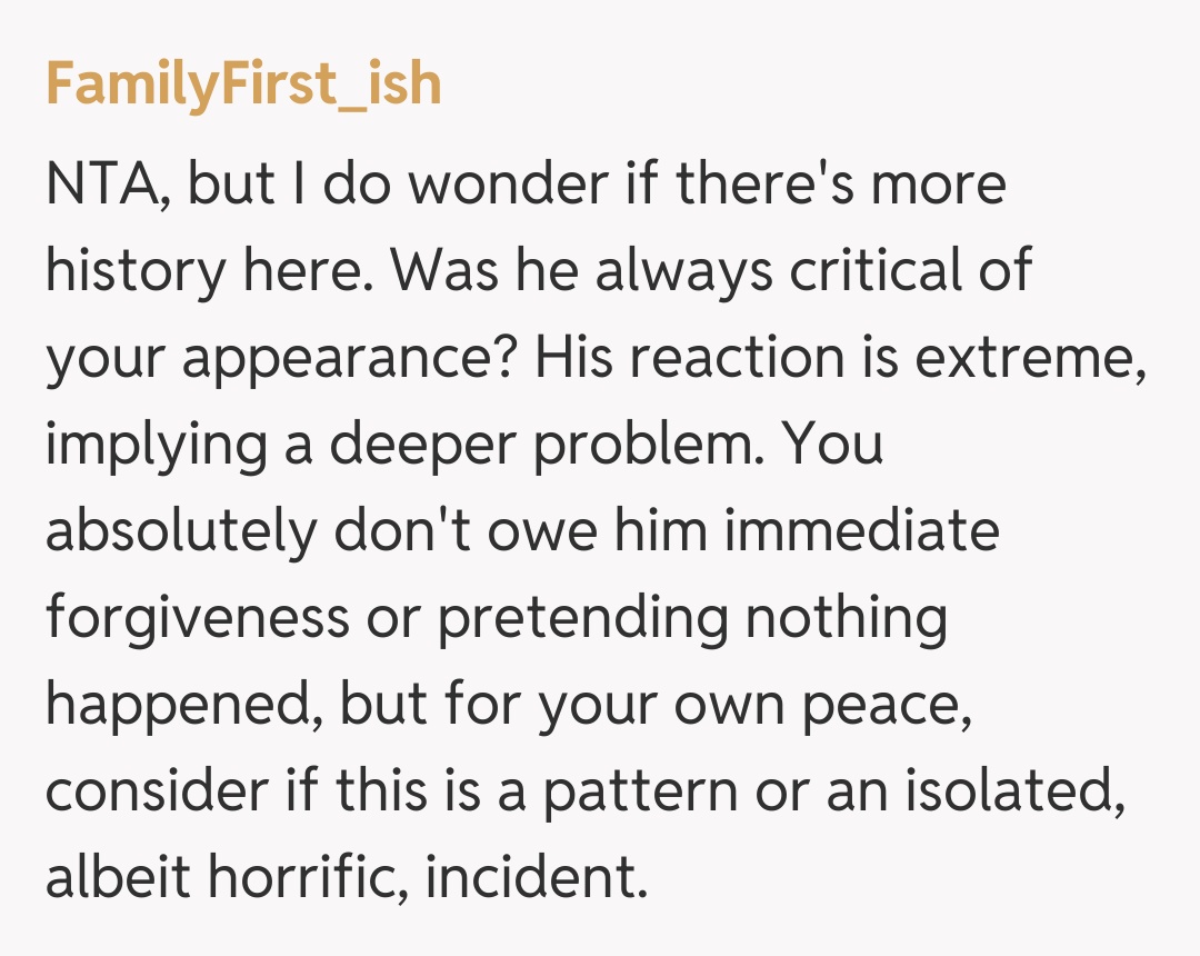 Comentariu de la FamilyFirst_ish