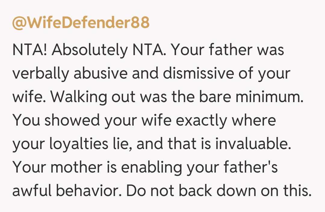 Comentariu de la @WifeDefender88