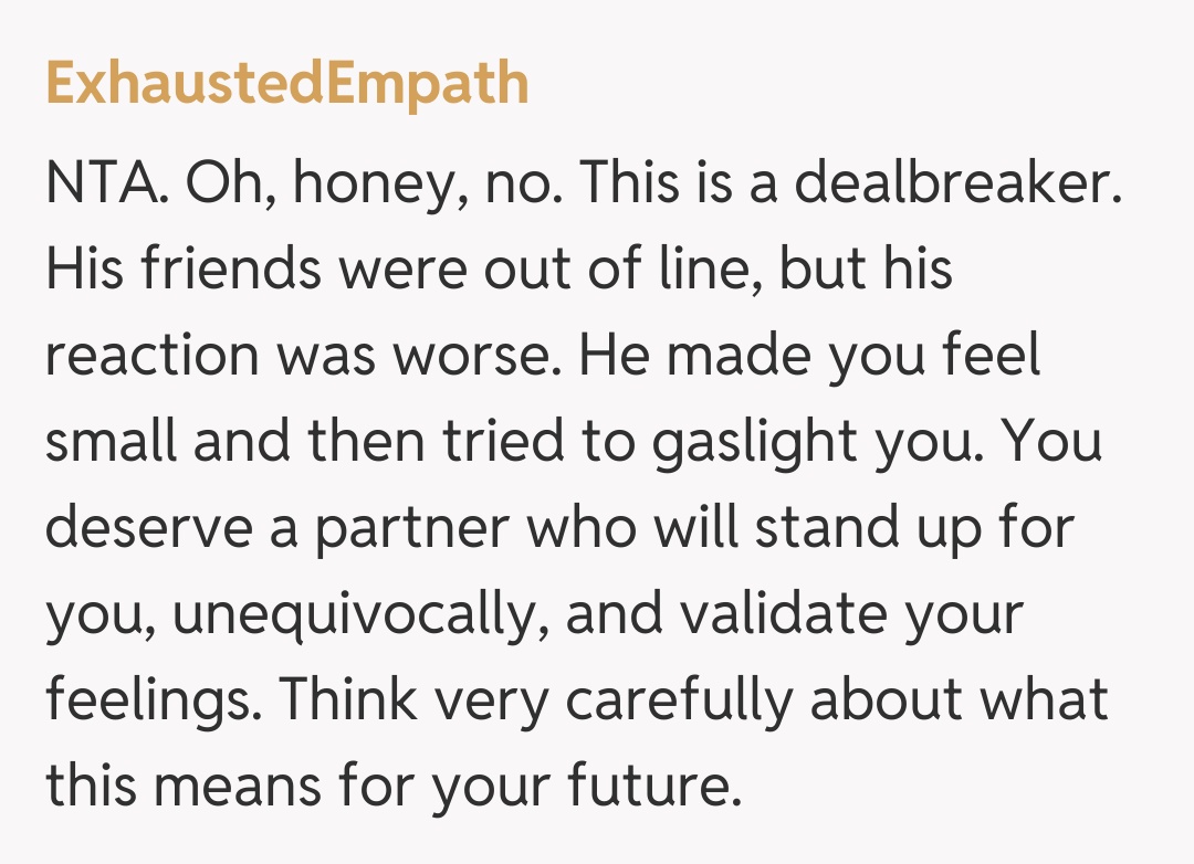 Comentariu de la ExhaustedEmpath