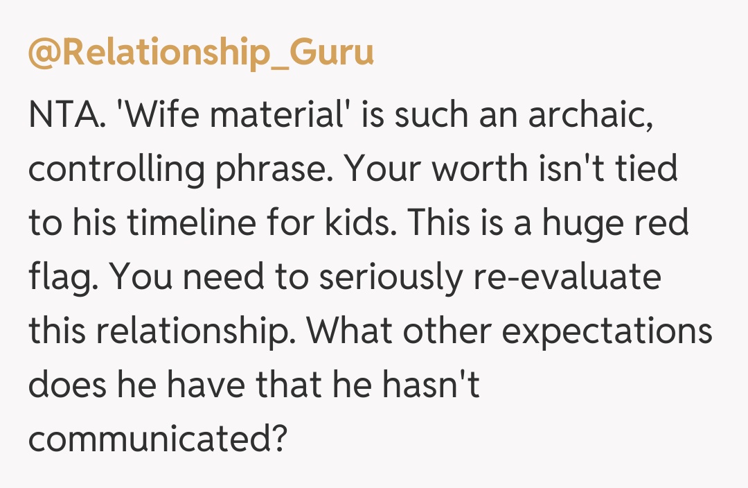 Comentariu de la @Relationship_Guru