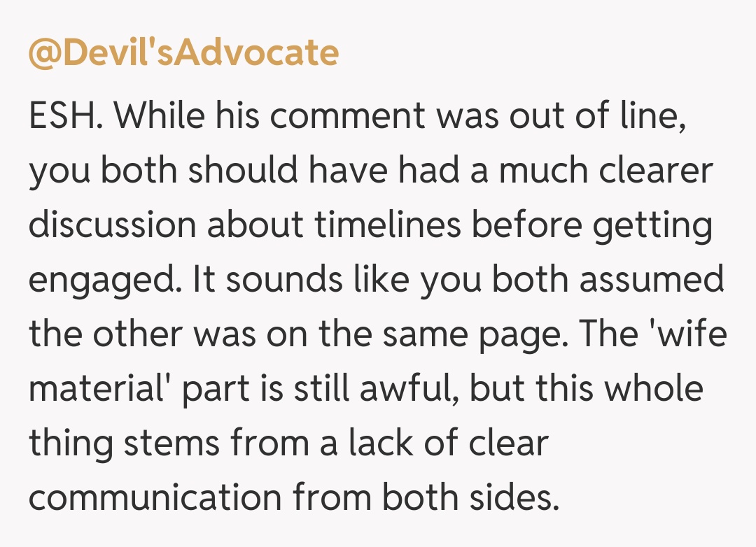 Comentariu de la @Devil'sAdvocate