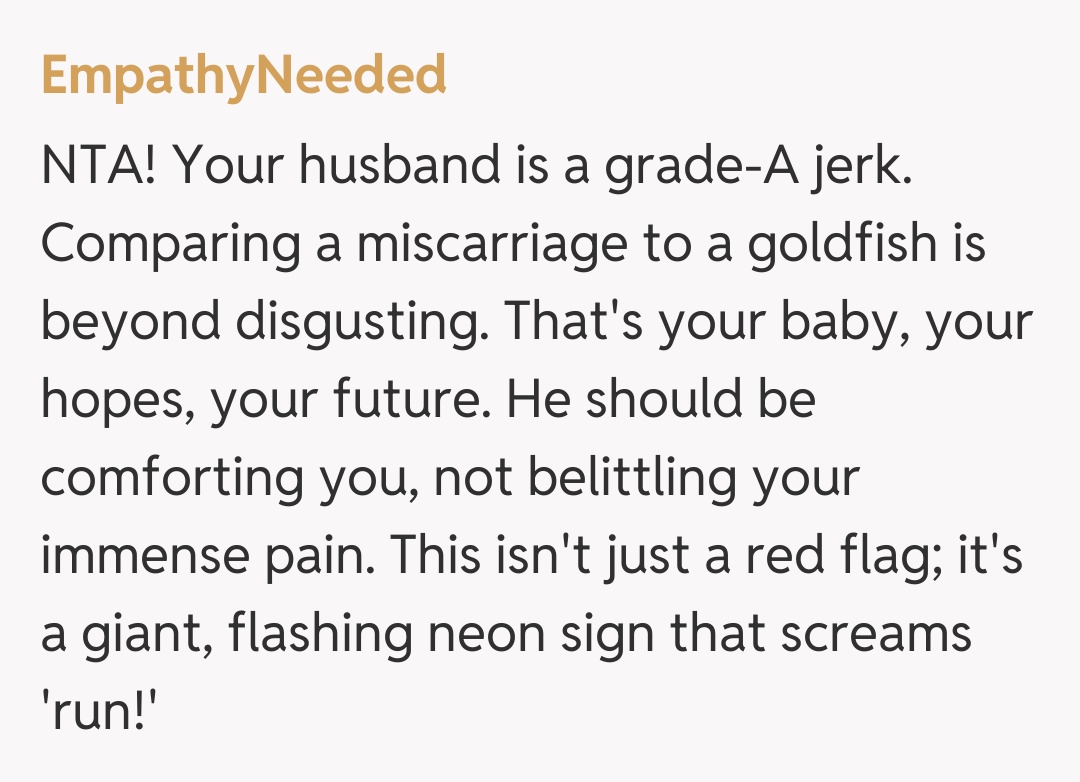 Comentariu de la EmpathyNeeded