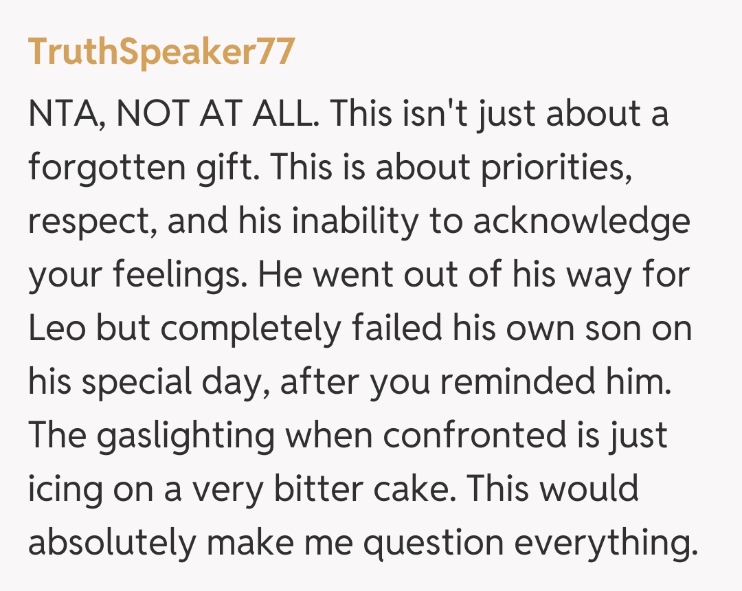 Comentariu de la TruthSpeaker77