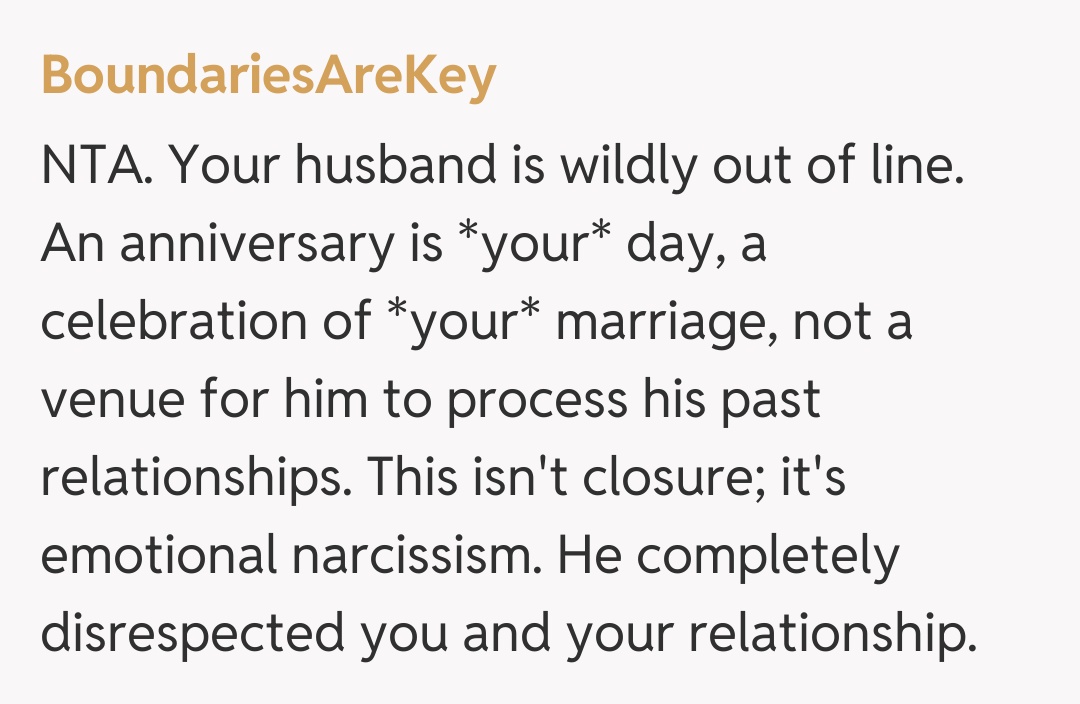 Comentariu de la BoundariesAreKey