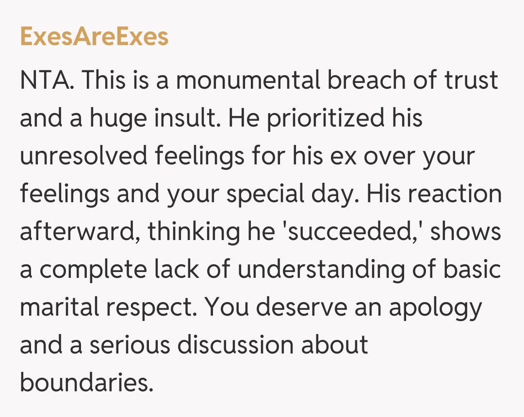 Comentariu de la ExesAreExes