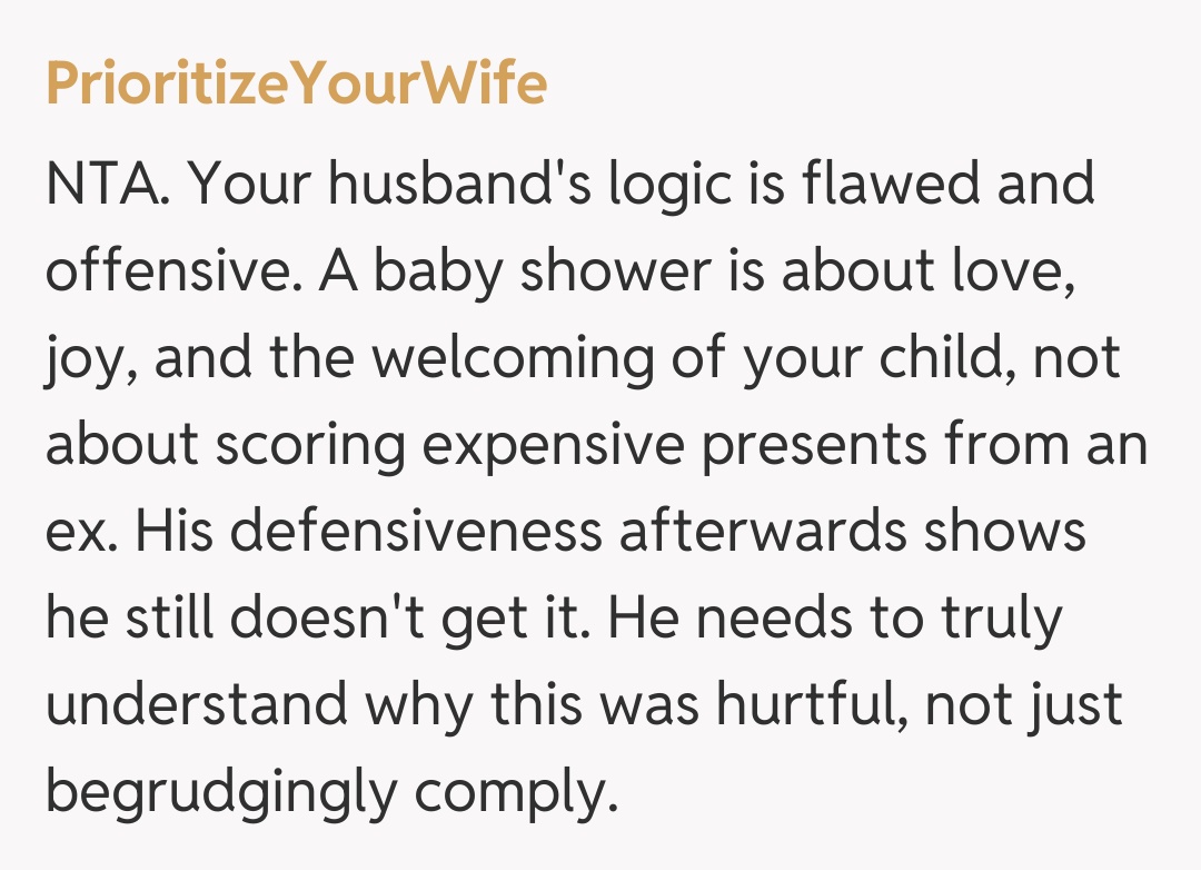 Comentariu de la PrioritizeYourWife