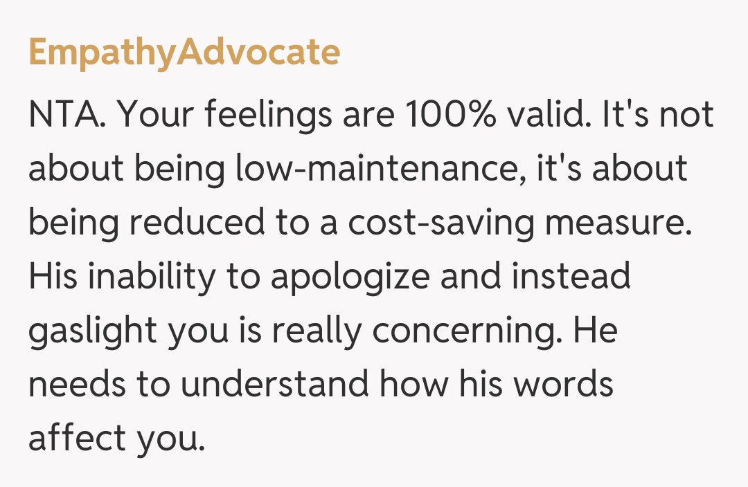 Comentariu de la EmpathyAdvocate