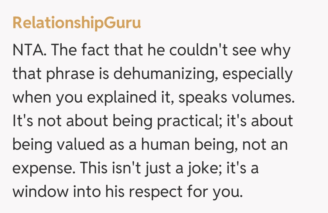 Comentariu de la RelationshipGuru