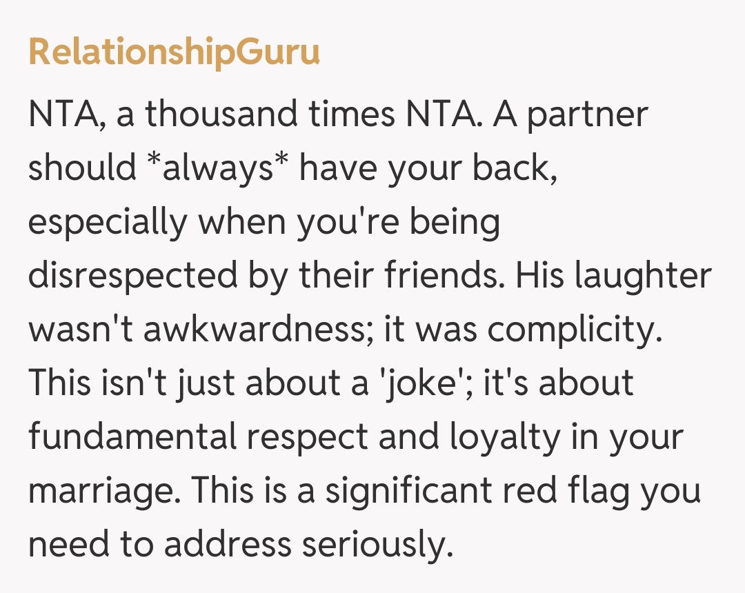 Comentariu de la RelationshipGuru