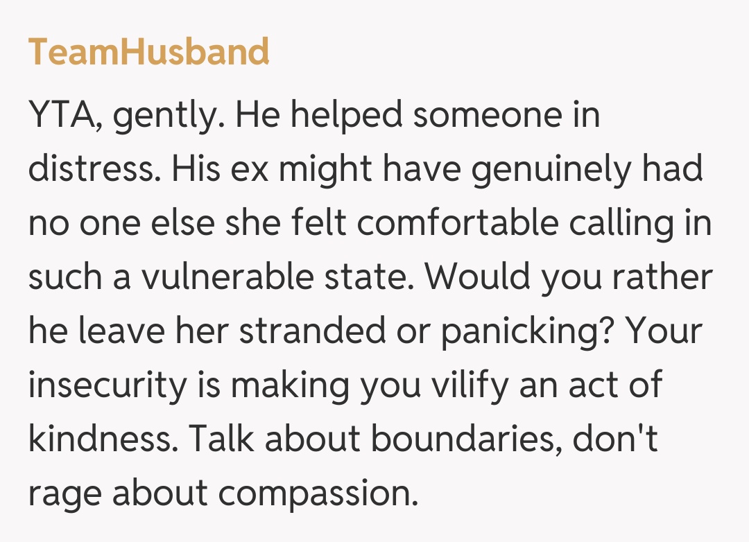 Comentariu de la TeamHusband