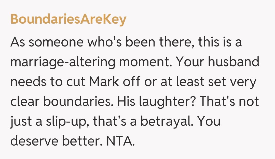 Comentariu de la BoundariesAreKey