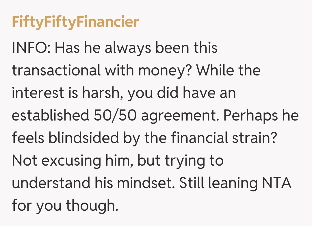 Comentariu de la FiftyFiftyFinancier