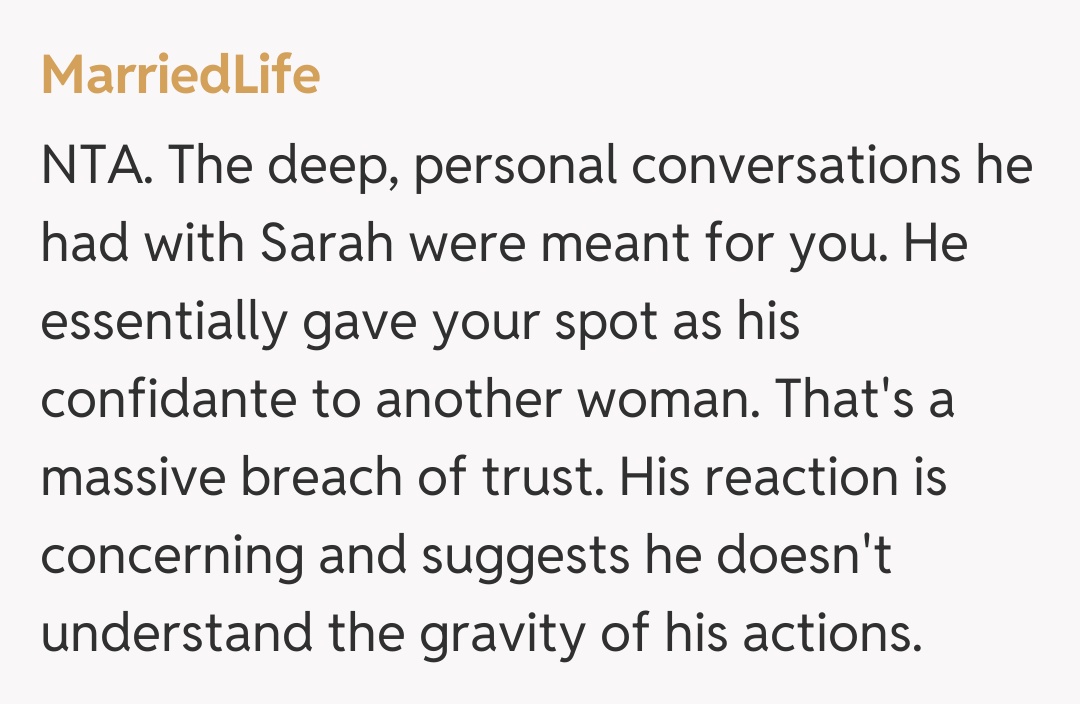 Comentariu de la MarriedLife