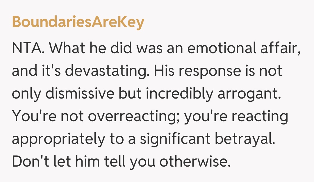 Comentariu de la BoundariesAreKey