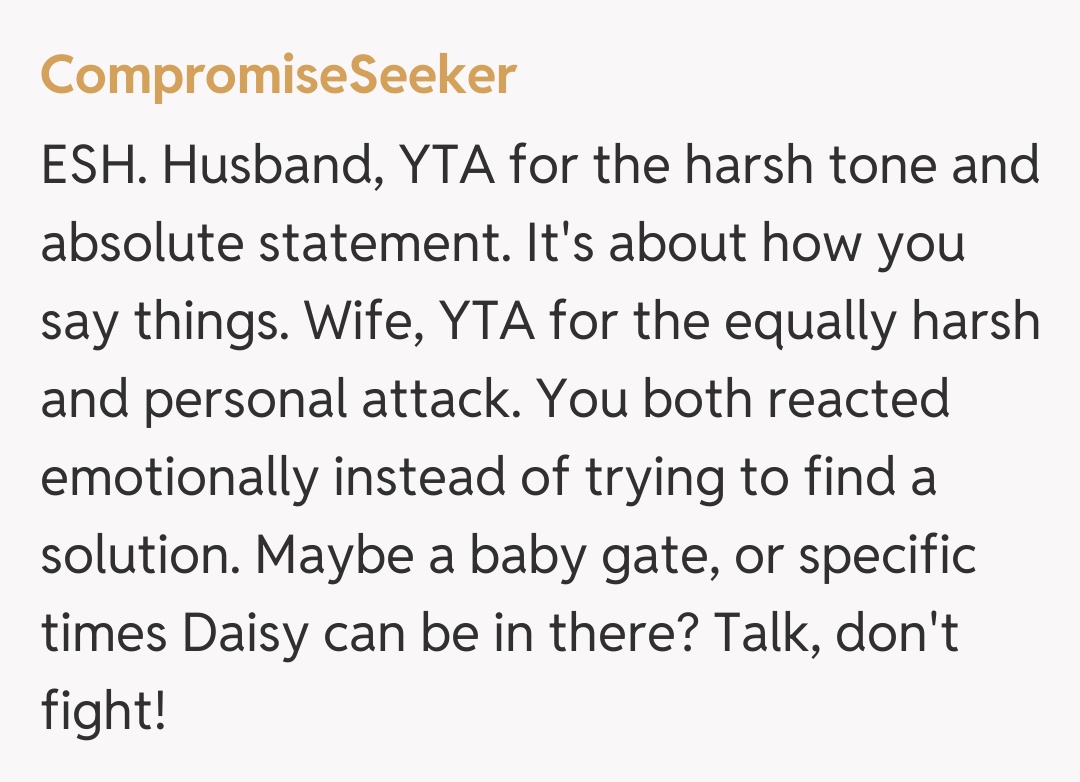 Comentariu de la CompromiseSeeker