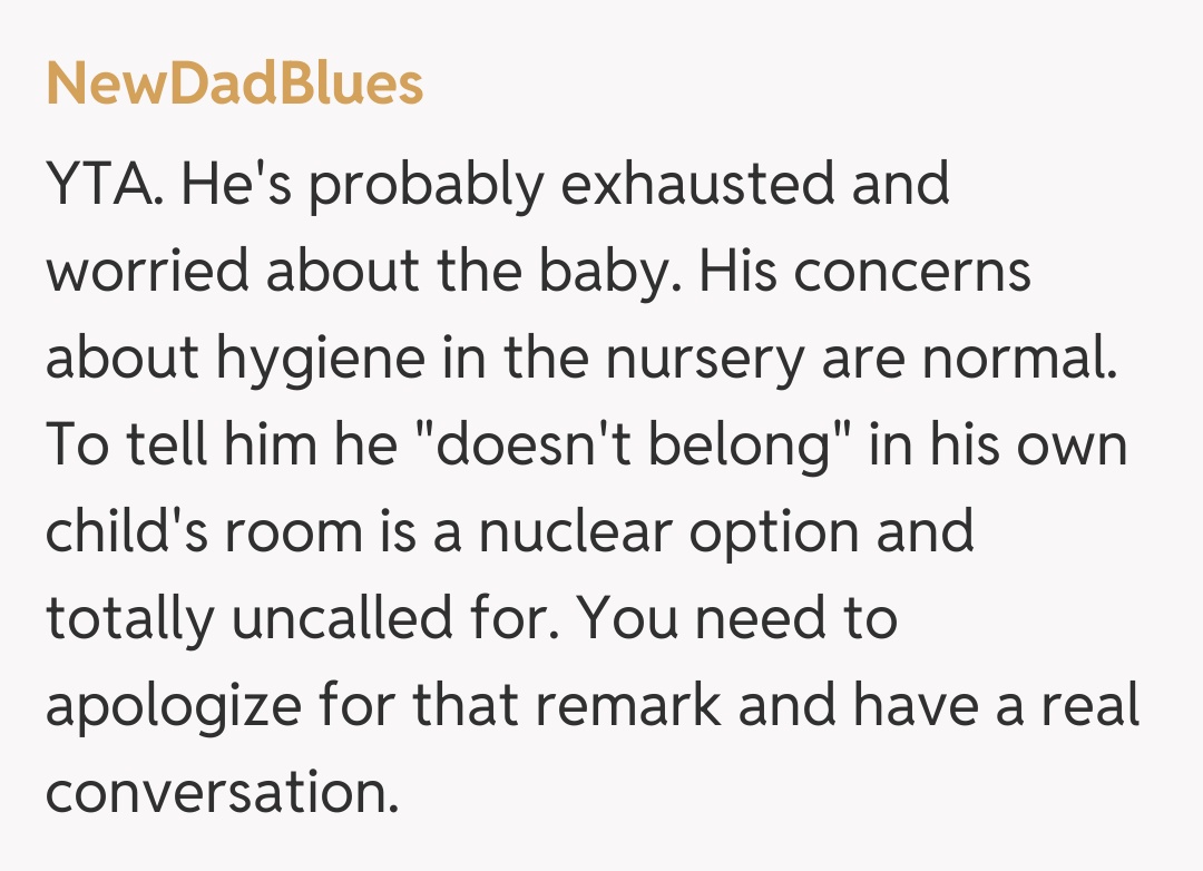 Comentariu de la NewDadBlues