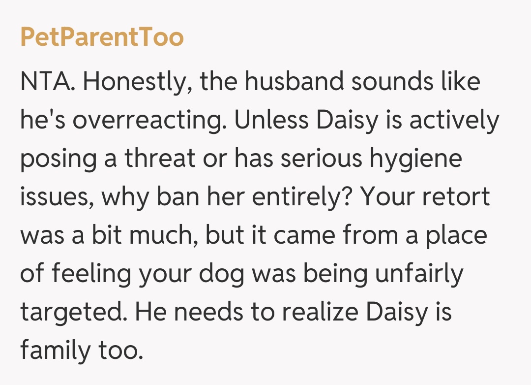 Comentariu de la PetParentToo