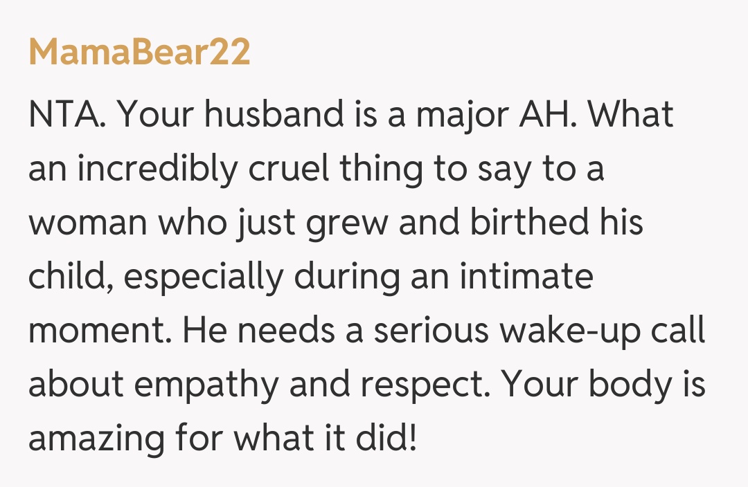 Comentariu de la MamaBear22