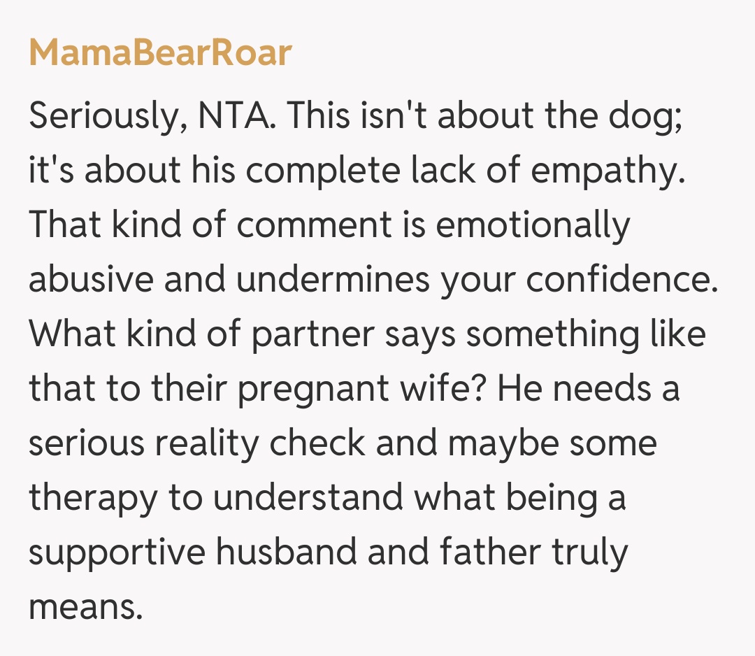 Comentariu de la MamaBearRoar