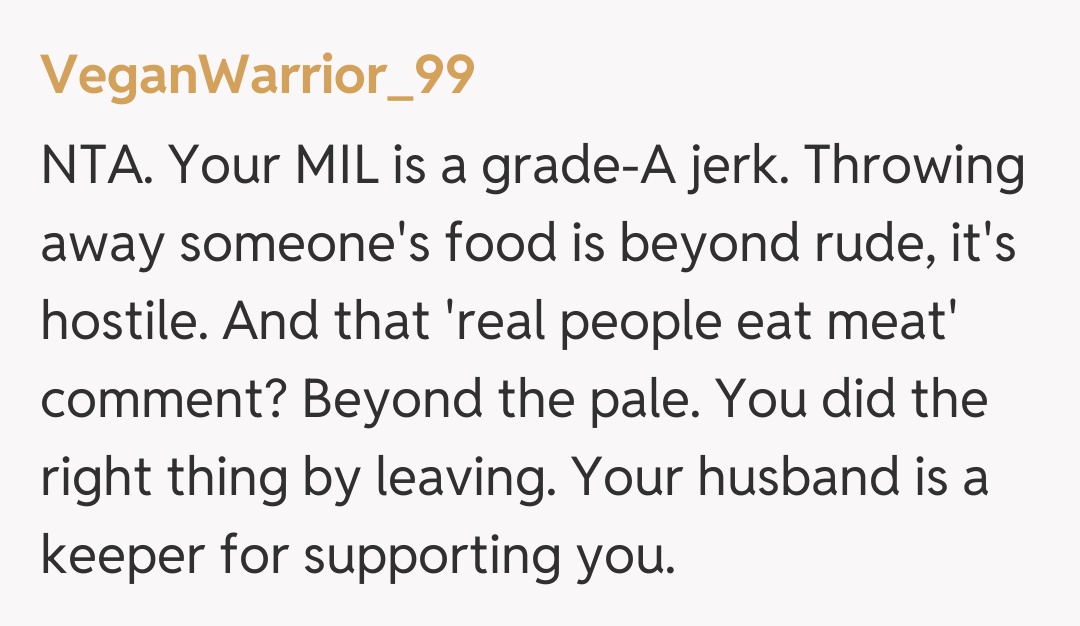 Comentariu de la VeganWarrior_99