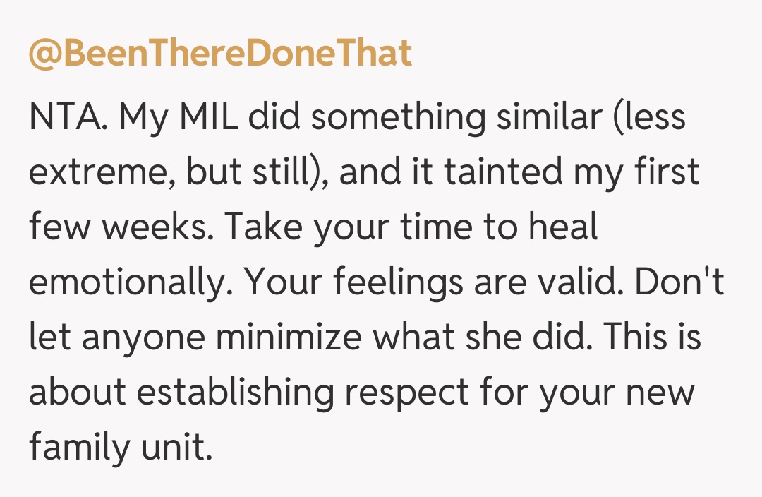 Comentariu de la @BeenThereDoneThat