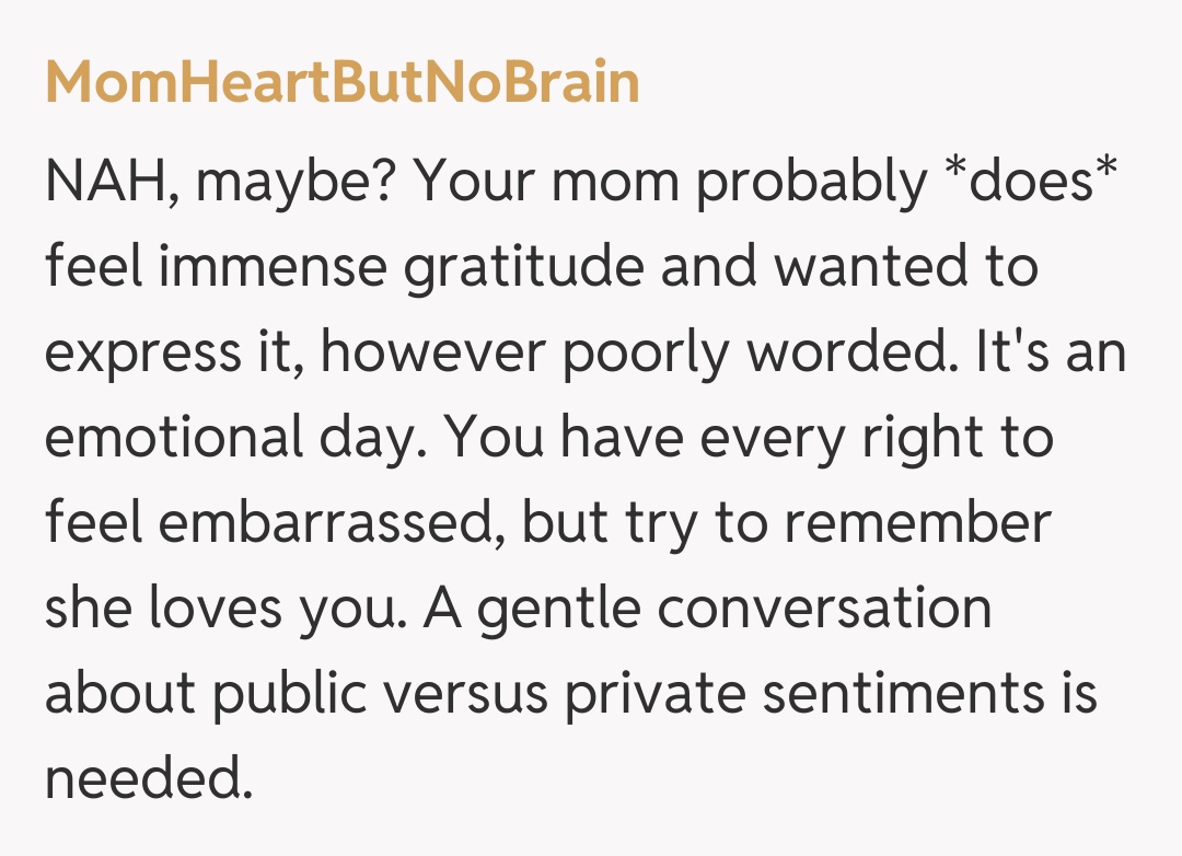 Comentariu de la MomHeartButNoBrain