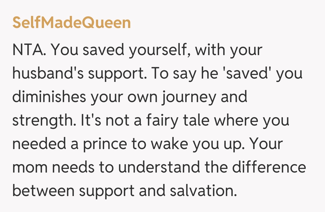 Comentariu de la SelfMadeQueen