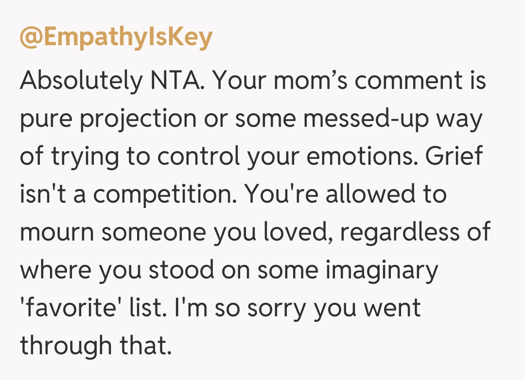 Comentariu de la @EmpathyIsKey