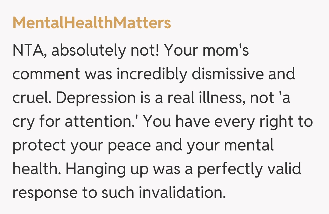 Comentariu de la MentalHealthMatters