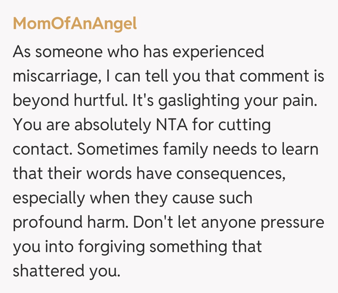 Comentariu de la MomOfAnAngel