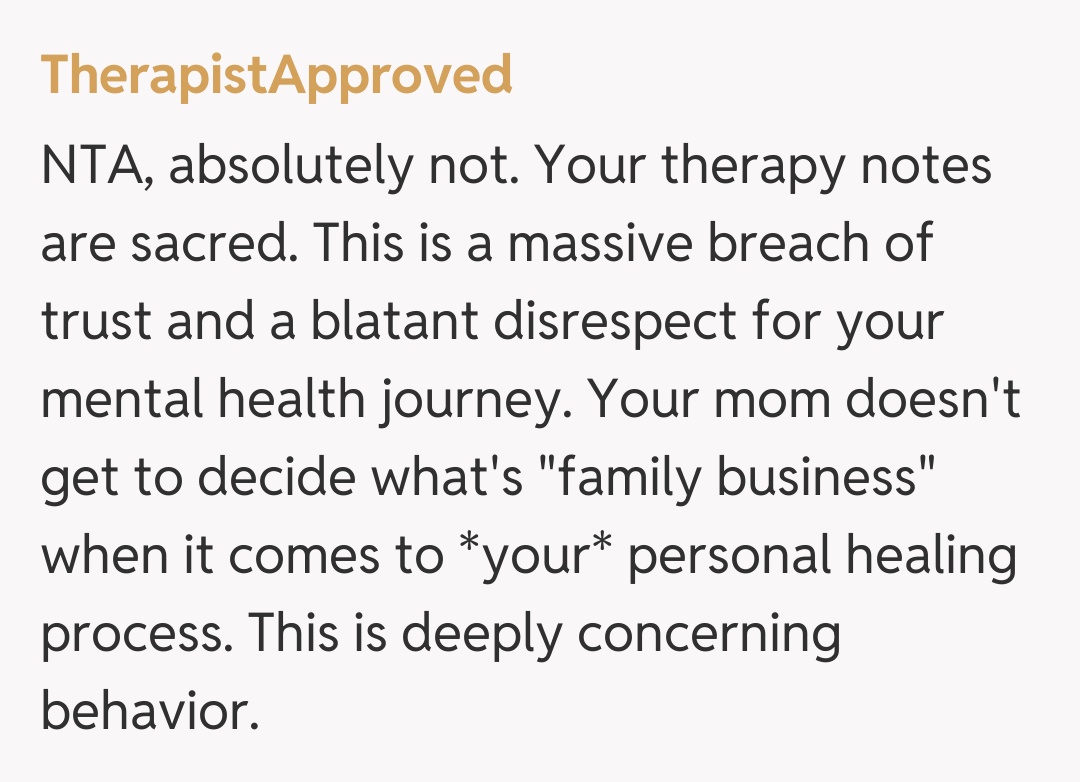 Comentariu de la TherapistApproved