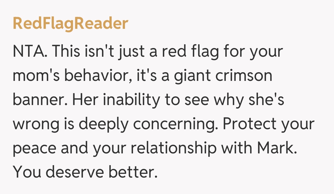 Comentariu de la RedFlagReader