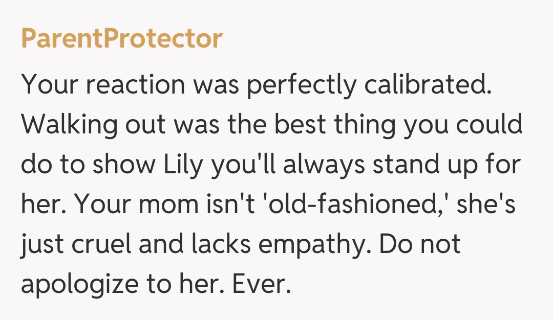 Comentariu de la ParentProtector