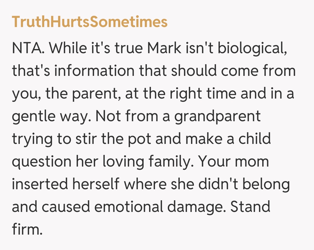 Comentariu de la TruthHurtsSometimes