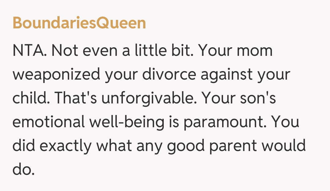 Comentariu de la BoundariesQueen